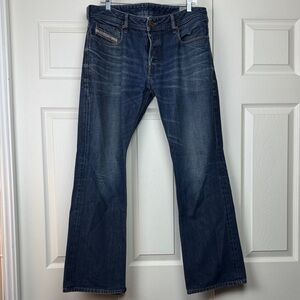 Diesel Dark Blue Bootcut Jeans